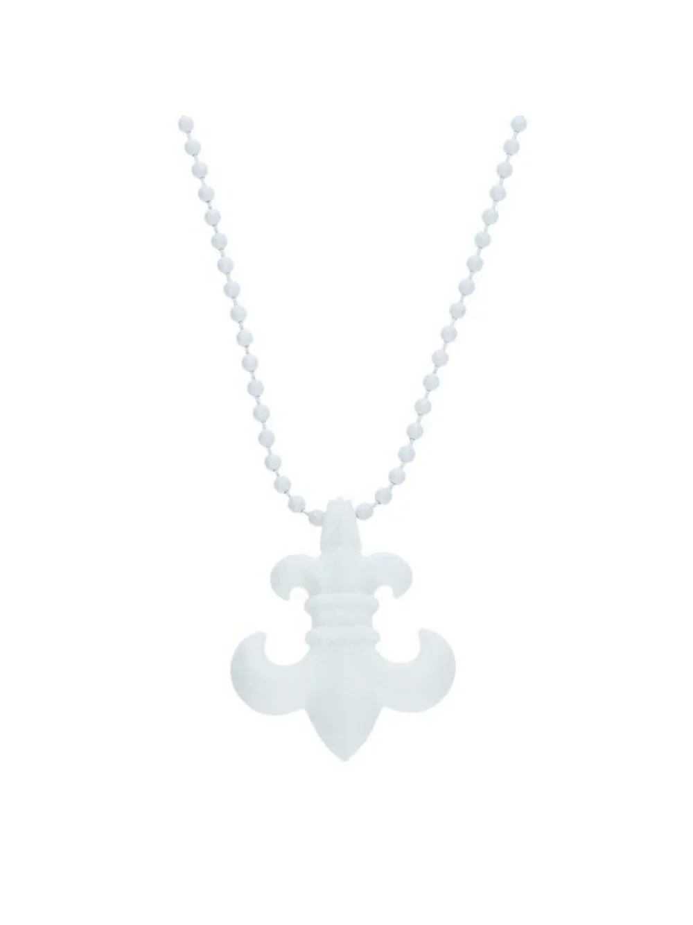 Chrome Hearts Rubber BS Fluer BS Flare Silicone Necklace